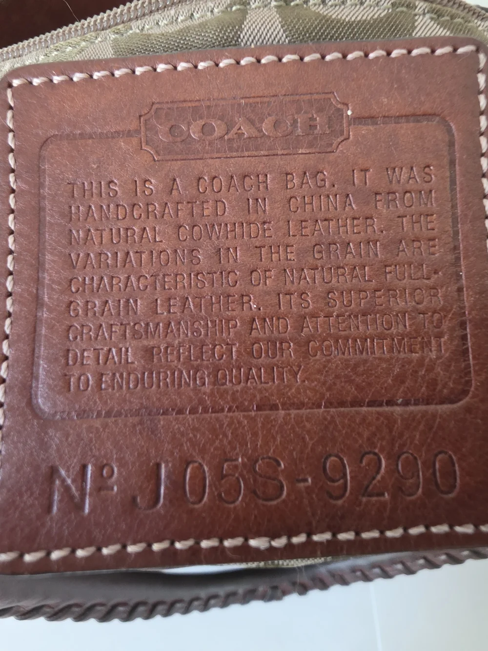Vintage Coach Hamptons Braided Cognac Leather Carryall Bag Y2K Limited Edition - Picture 10 of 16
